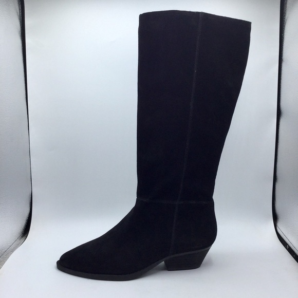 Chelsea & Violet Nadia Suede Western Slouch Boot LEFT BOOT ONLY - Picture 2 of 5